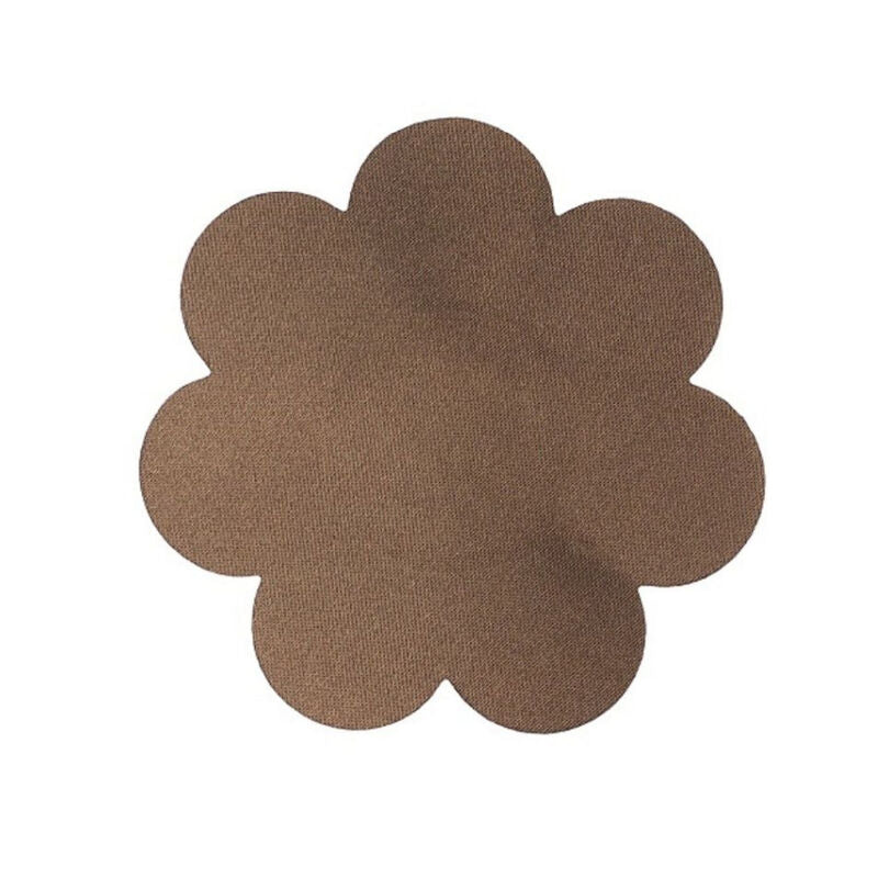 BYE-BRA - BODY CINTA 5 MX 6,5 CM + 3 PEZONERAS PARES MARRON