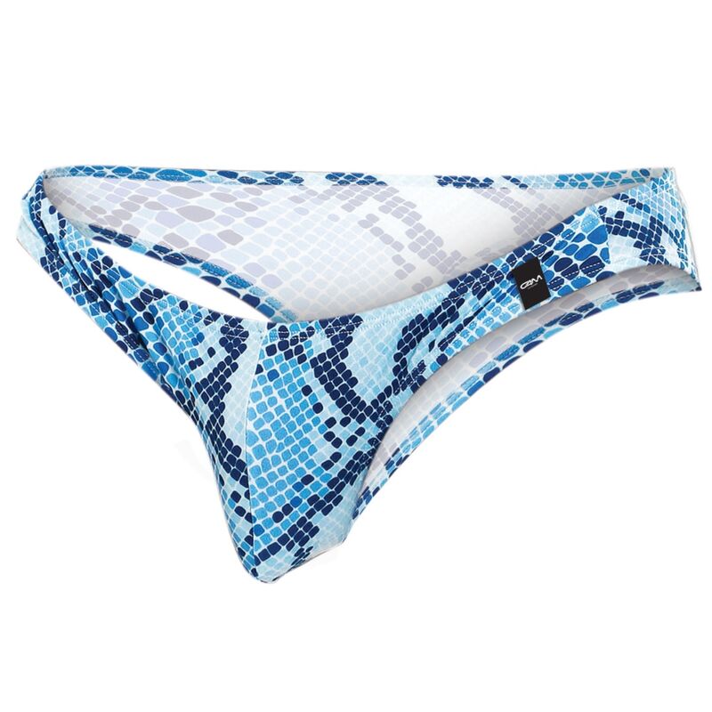 CUT4MEN - SLIP DE BIKINI TAILLE BASSE SNAKE L