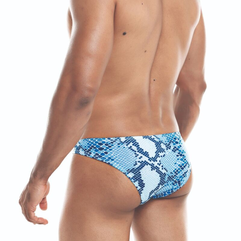 CUT4MEN - SLIP DE BIKINI TAILLE BASSE SNAKE L