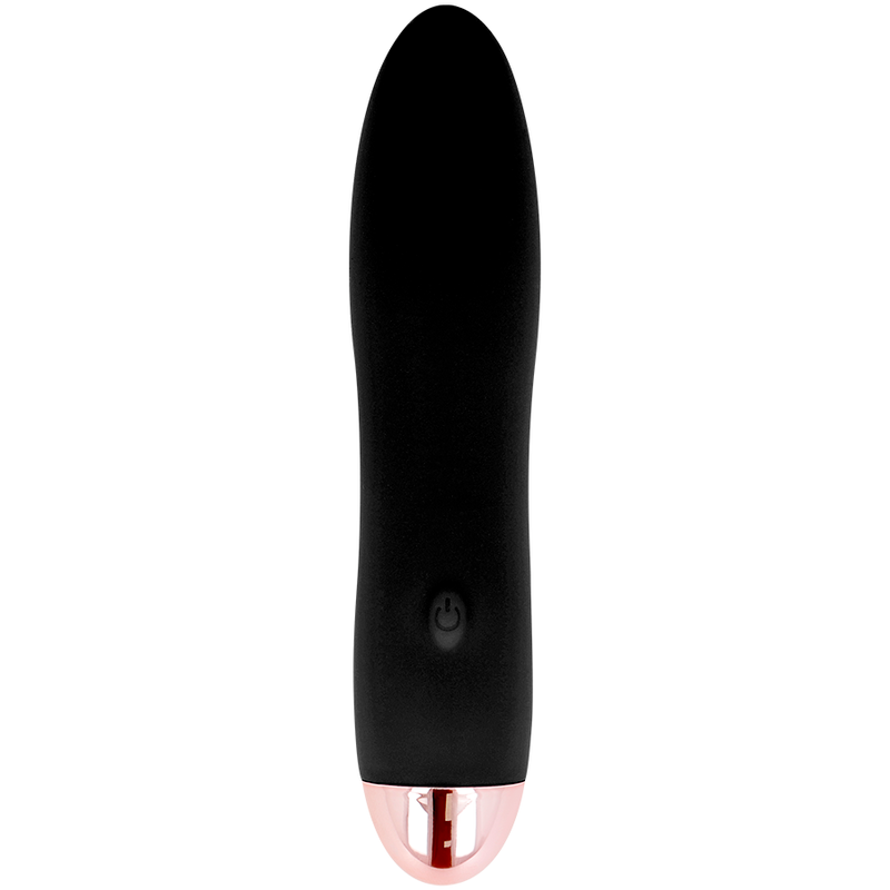 DOLCE VITA - QUATTRO BLACK 7-SPEED RECHARGEABLE VIBRATOR