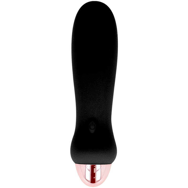DOLCE VITA - VIBRATEUR RECHARGEABLE CINQUE NOIR À 7 VITESSES