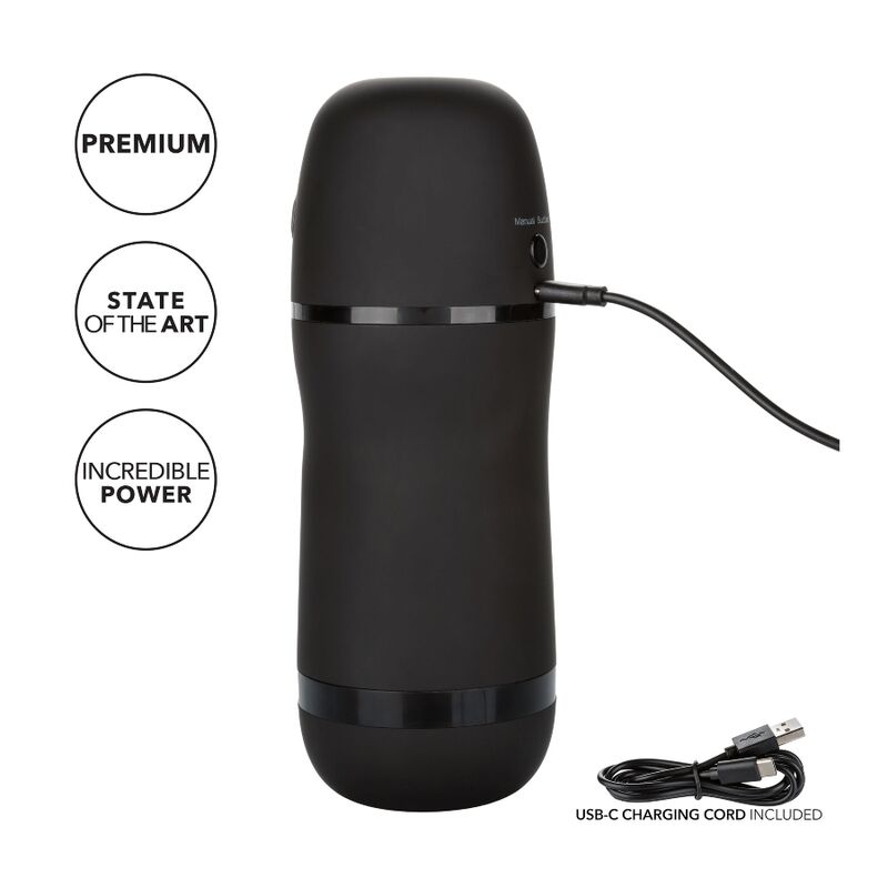 CALEXOTICS - FONCTIONS VIBRATOIRES ET D'ASPIRATION OPTIMUM POWER STROKER