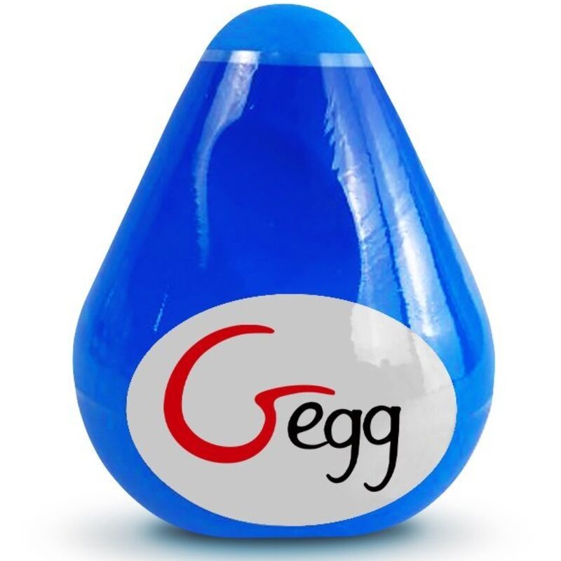 G-VIBE - REUSABLE MASTURBATOR BLUE EGG