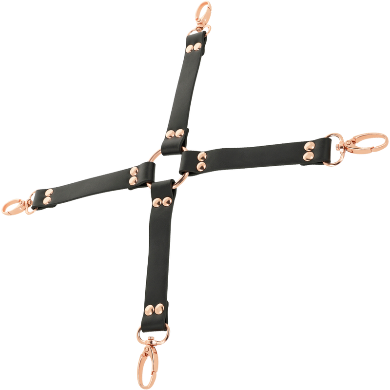 COQUETTE CHIC DESIRE - CRAVATE FANTAISIE EN CUIR VEGAN
