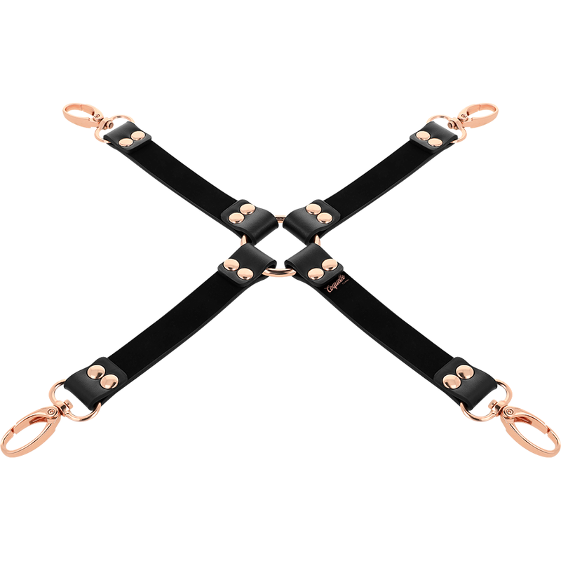 COQUETTE CHIC DESIRE - CRAVATE FANTAISIE EN CUIR VEGAN
