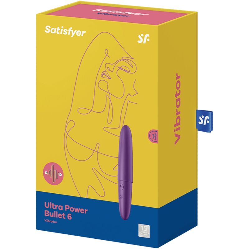 SATISFYER - BULLET ULTRA PUISSANT 6 VIOLET