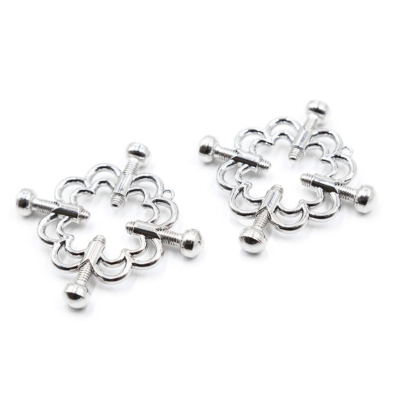 OHMAMA FETISH - METALLIC FLOWER CLIP