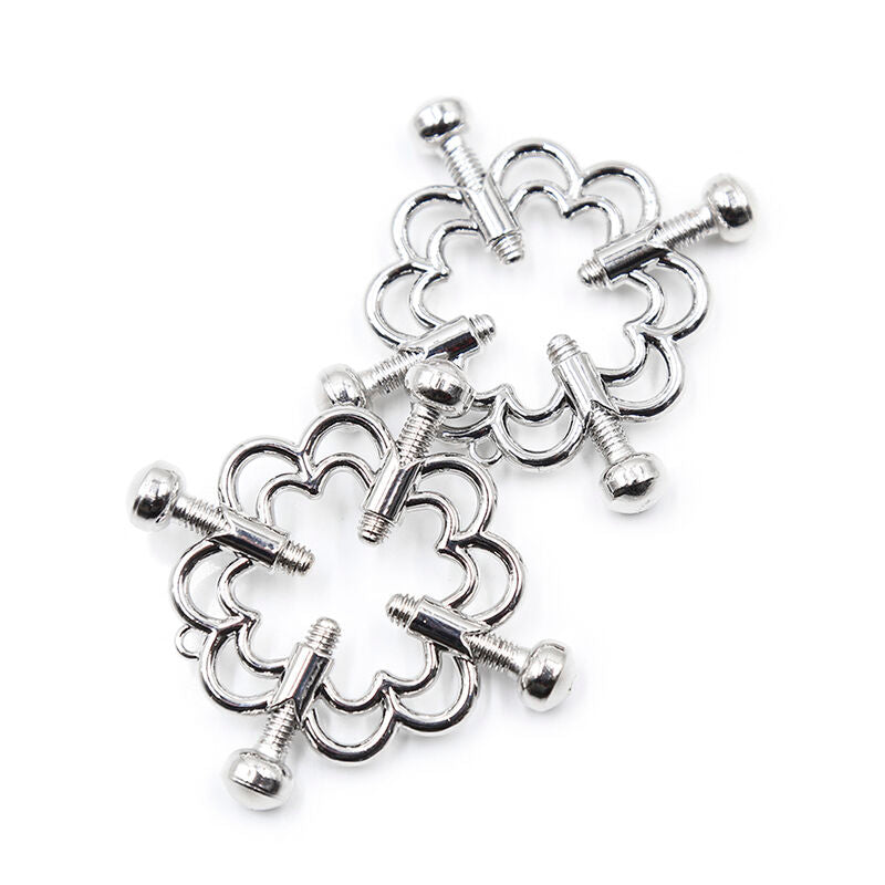 OHMAMA FETISH - METALLIC FLOWER CLIP