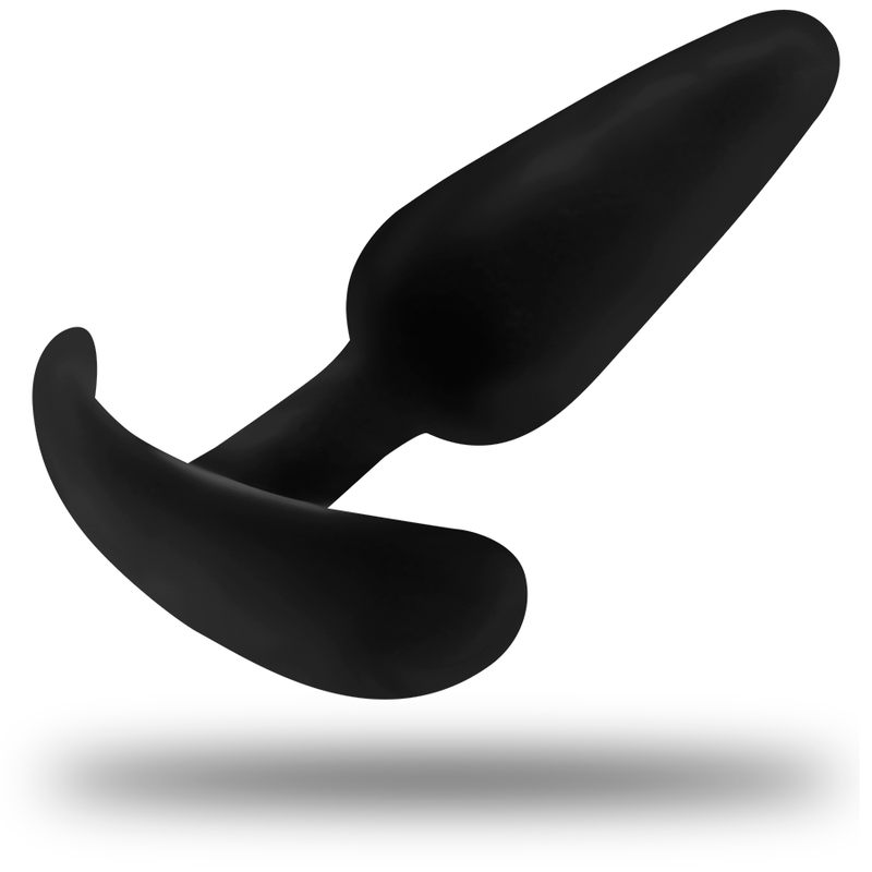 OHMAMA - SILICONE BUTT PLUG WITH HANDLE SMALL