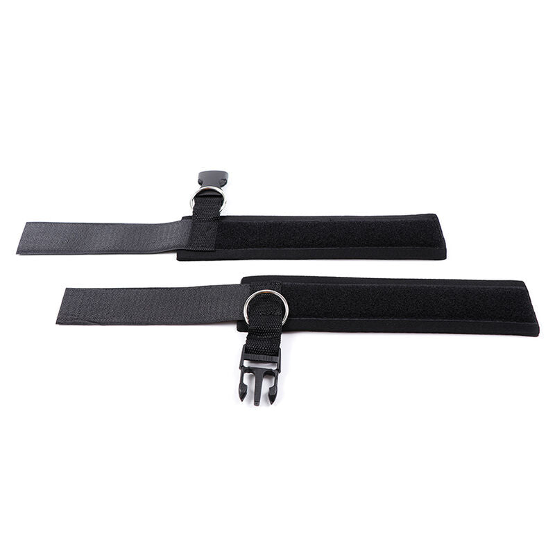 OHMAMA FETISH - NEOPRENE WRIST CLIP WITH HOOK AND RING