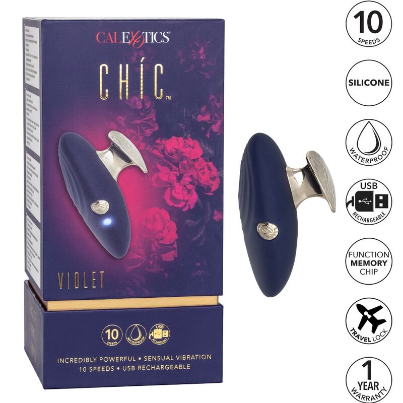 CALEXOTICS - PURPLE CHIC STIMULATOR 10 SPEED