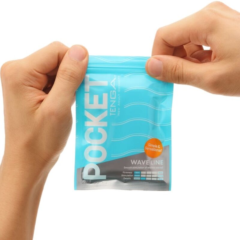 TENGA - POCKET MASTURBATOR WAVE LINE