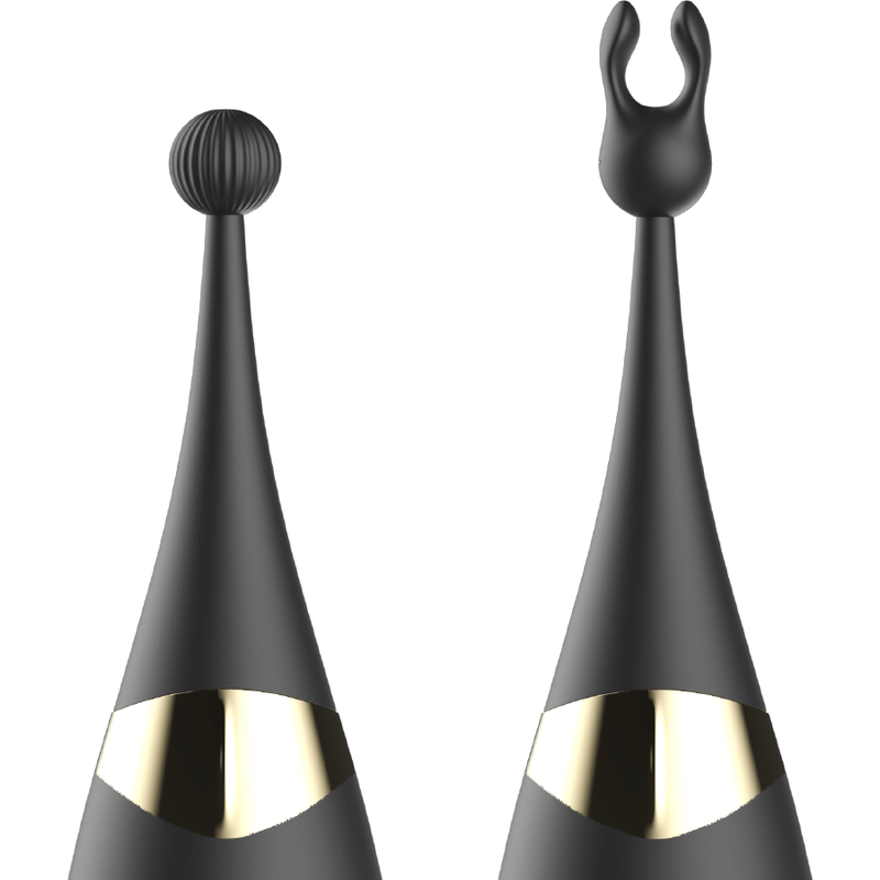 IBIZA - STIMULATEUR CLITORAL INTERCHANGEABLE ET VIBRATEUR POINT G PULSÉ