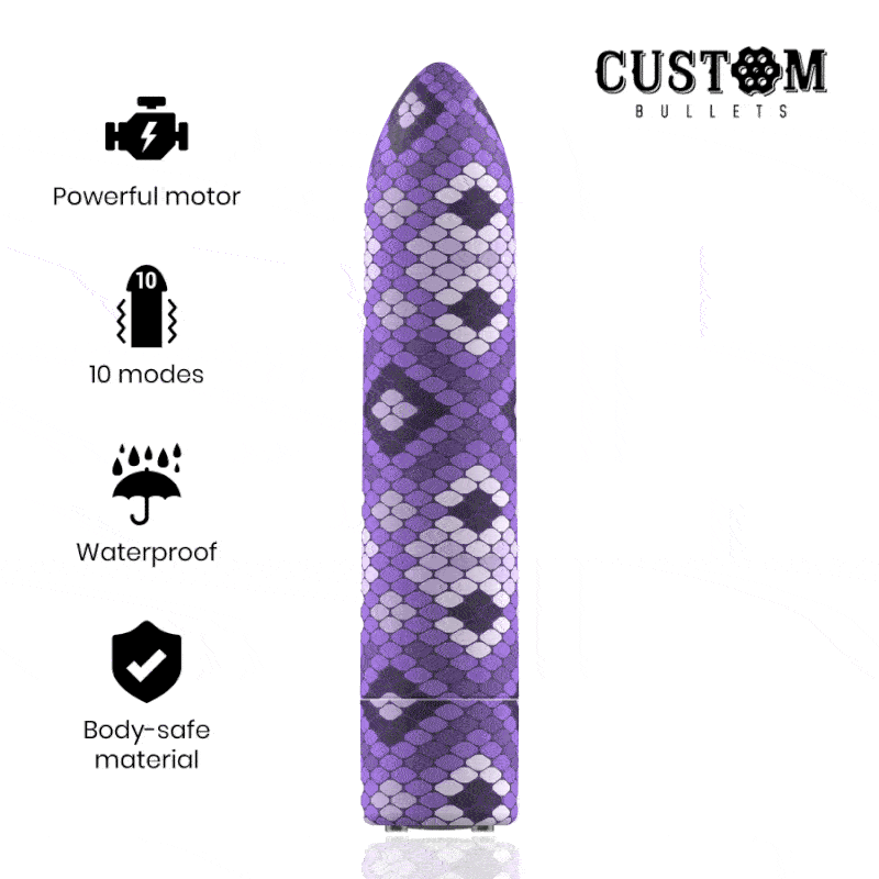 BALLES PERSONNALISÉES - BALLE MAGNÉTIQUE RECHARGEABLE VIOLET 10V