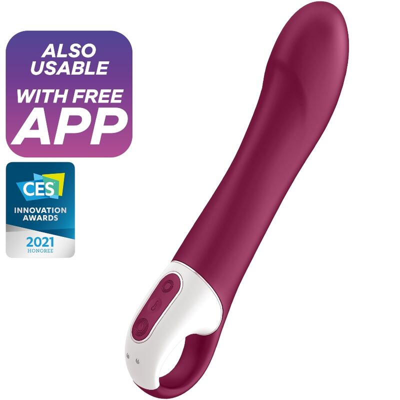 SATISFYER - GRAND VIBRATEUR GSPOT SATISFAISANT