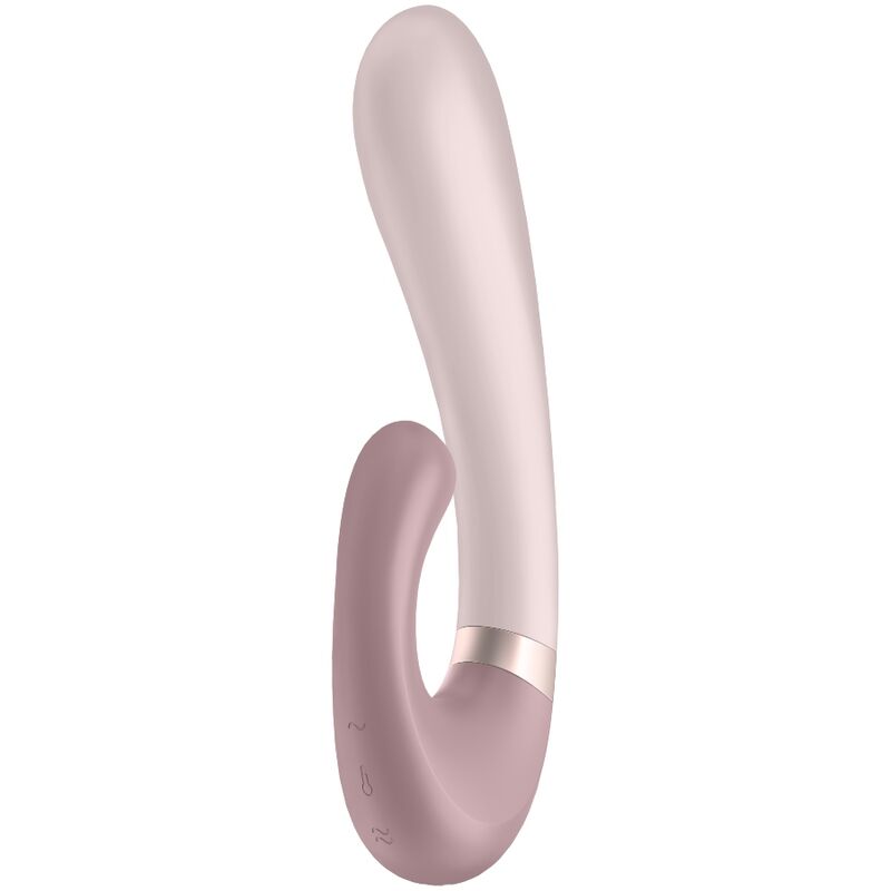 SATISFYER - APPLICATION VIBRATEUR À VAGUE DE CHALEUR ROSE