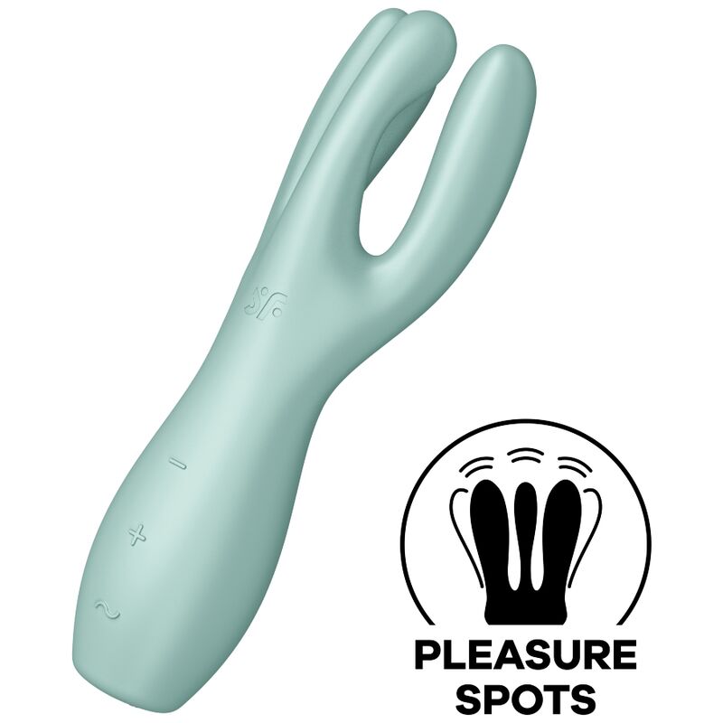 SATISFYER - TRIO 3 VIBRATEUR ROSE