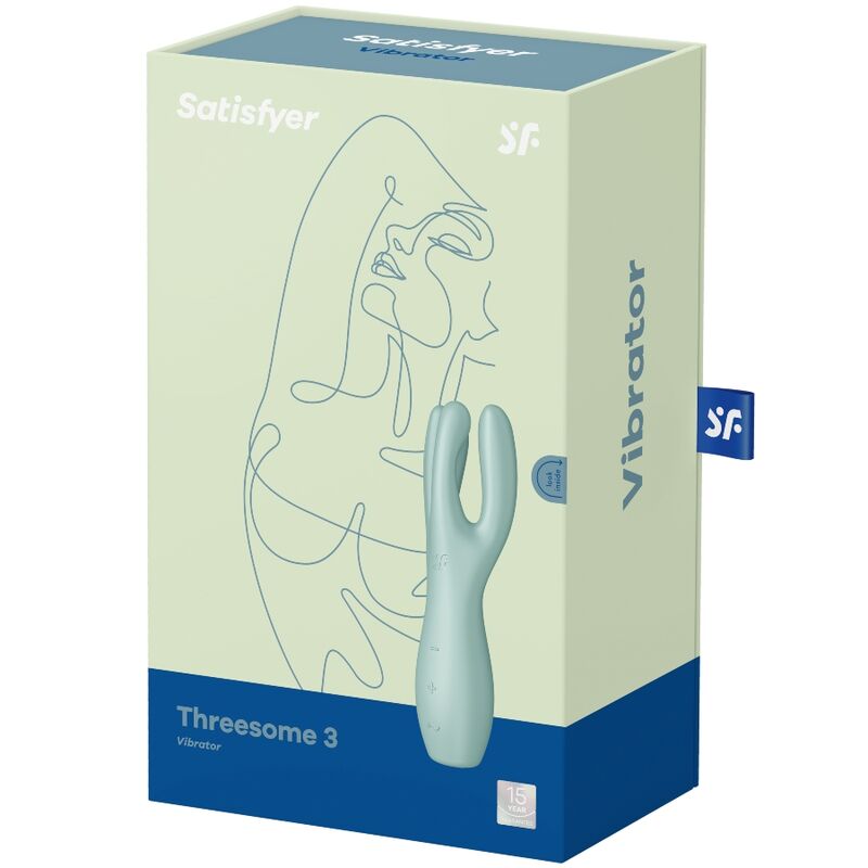 SATISFYER - TRIO 3 VIBRATEUR ROSE