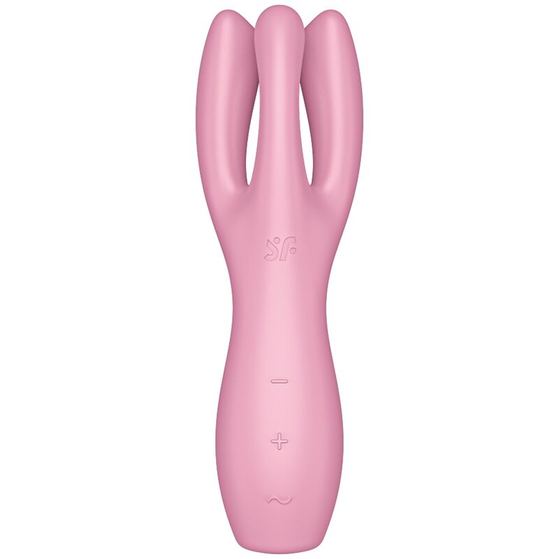 SATISFYER - TRIO 3 VIBRATEUR ROSE