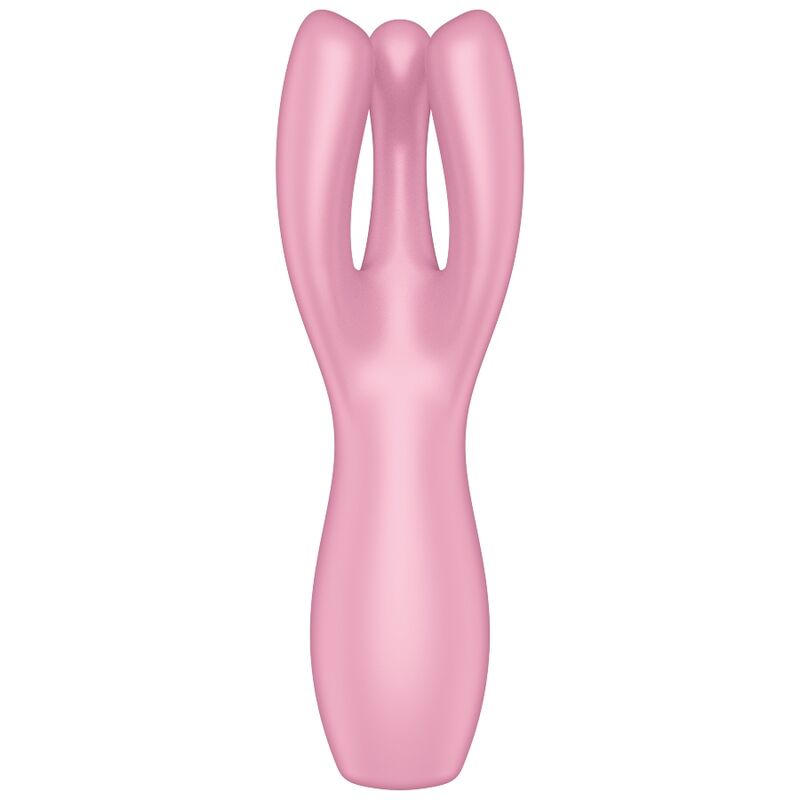 SATISFYER - TRIO 3 VIBRATEUR ROSE