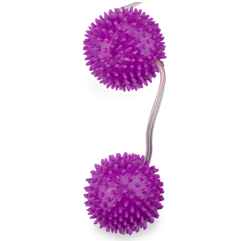 BAILE - A DEEP PLEASURE PURPLE STRUCTURED SPHERES 3.60 CM