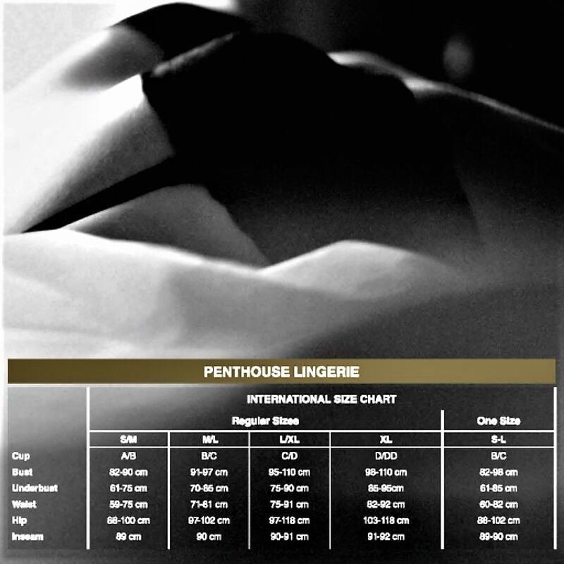 PENTHOUSE - STRING NOIR CLASSIFIÉ S/M