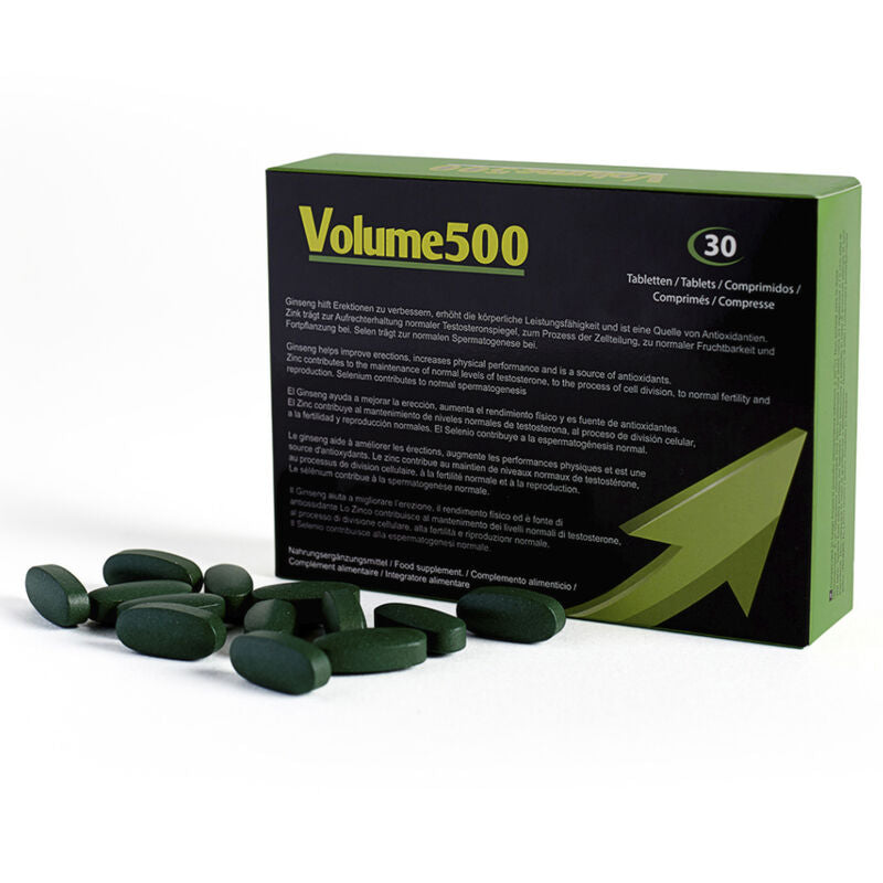 500 COSMETICS - VOLUME 500 INCREASES THE QUANTITY AND QUALITY OF SPERM