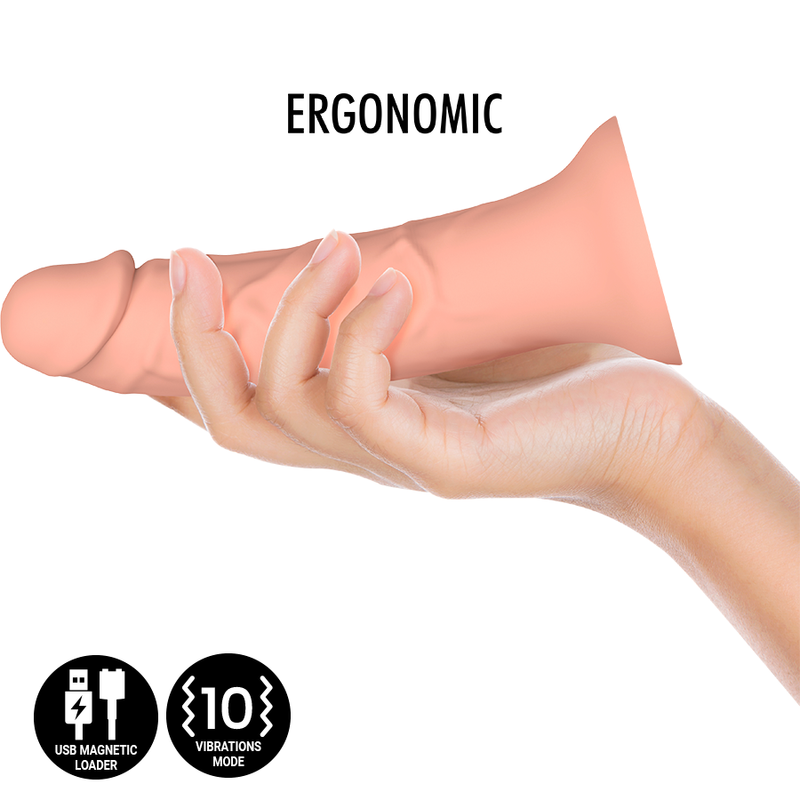 MYTHOLOGY - ASHER ORIGINAL DILDO M - VIBRATOR COMPATIBLE WITH WIRELESS WATCHME TECHNOLOGY