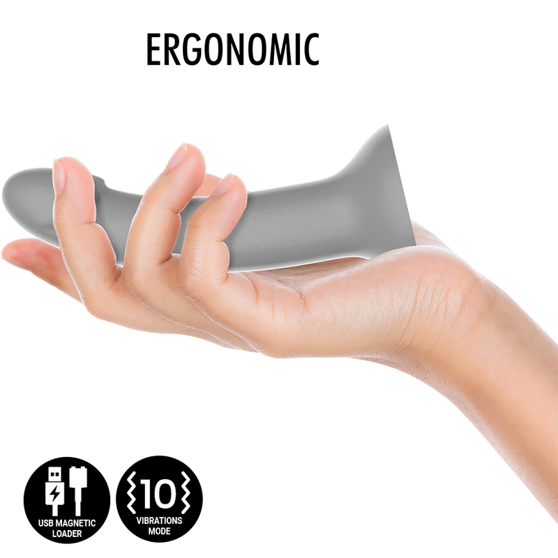 MYTHOLOGIE - RUNE MAJESTIC DILDO S - VIBRATEUR WATCHME COMPATIBLE AVEC LA TECHNOLOGIE SANS FIL