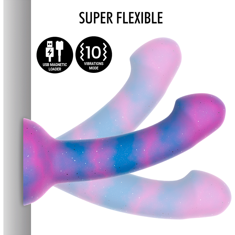 MYTHOLOGIE - DION GALACTIC DILDO M - WATCHME VIBRATOR SANS FIL COMPATIBLE TECHNOLOGIE