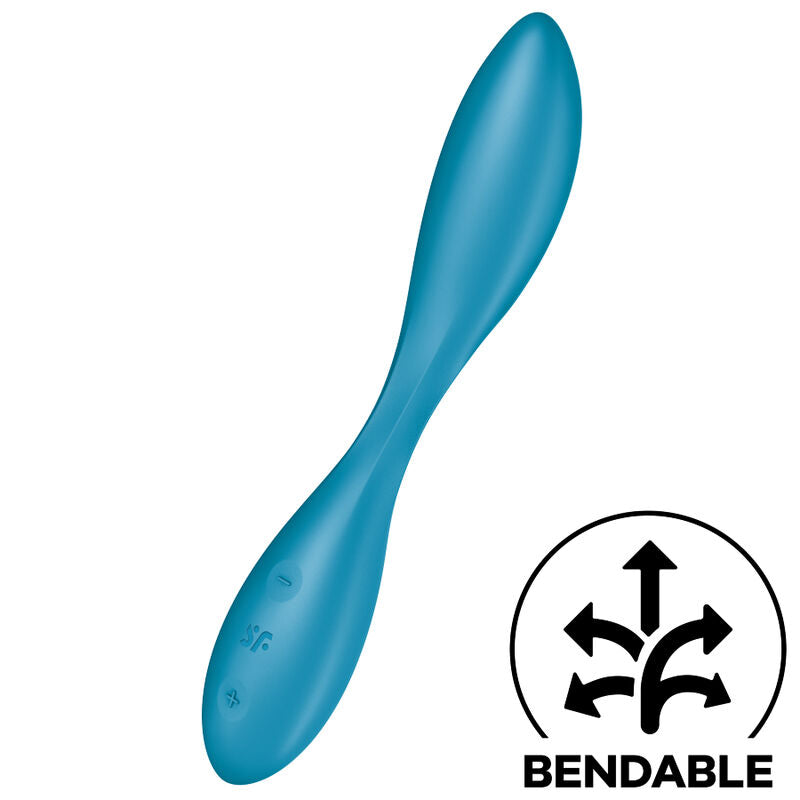 SATISFYER - MULTI VIBRATOR G-SPOT FLEX 1 BLUE