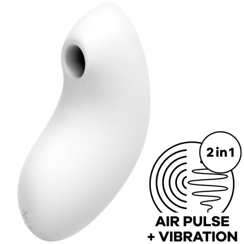 SATISFYER - STIMULATEUR ET VIBRATEUR AIR PULSE VULVA LOVER 2 BLEU
