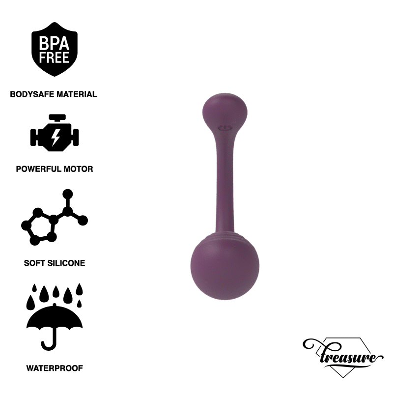 TREASURE - MERLIN REMOTE CONTROL DOUBLE COUPLE VIBRATOR