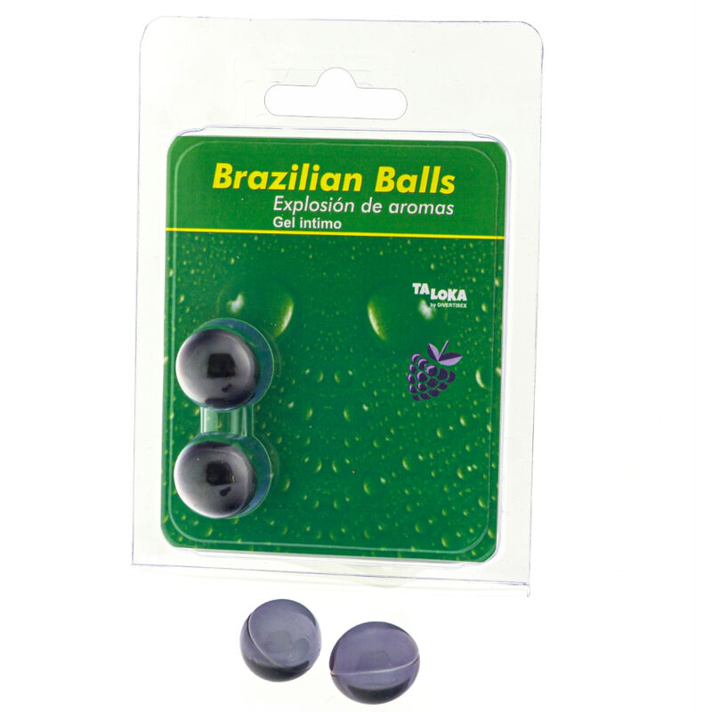TALOKA - 2 BALLES DE GEL INTIME BAIES DU BRÉSIL