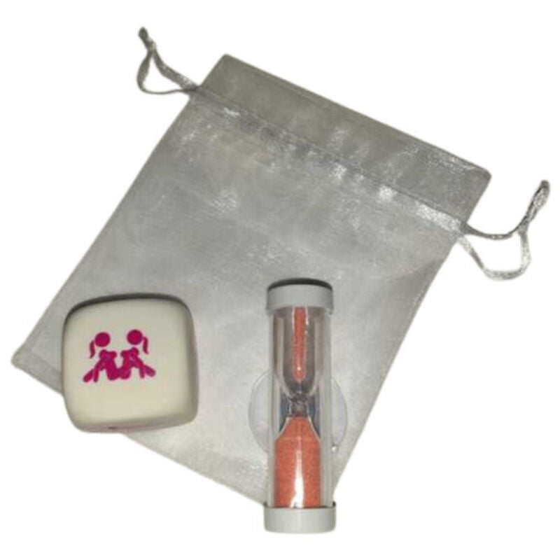 DIABLO PICANTE - POSTURES DE DÉS KAMASUTRA POUR FILLES AVEC SABLIER