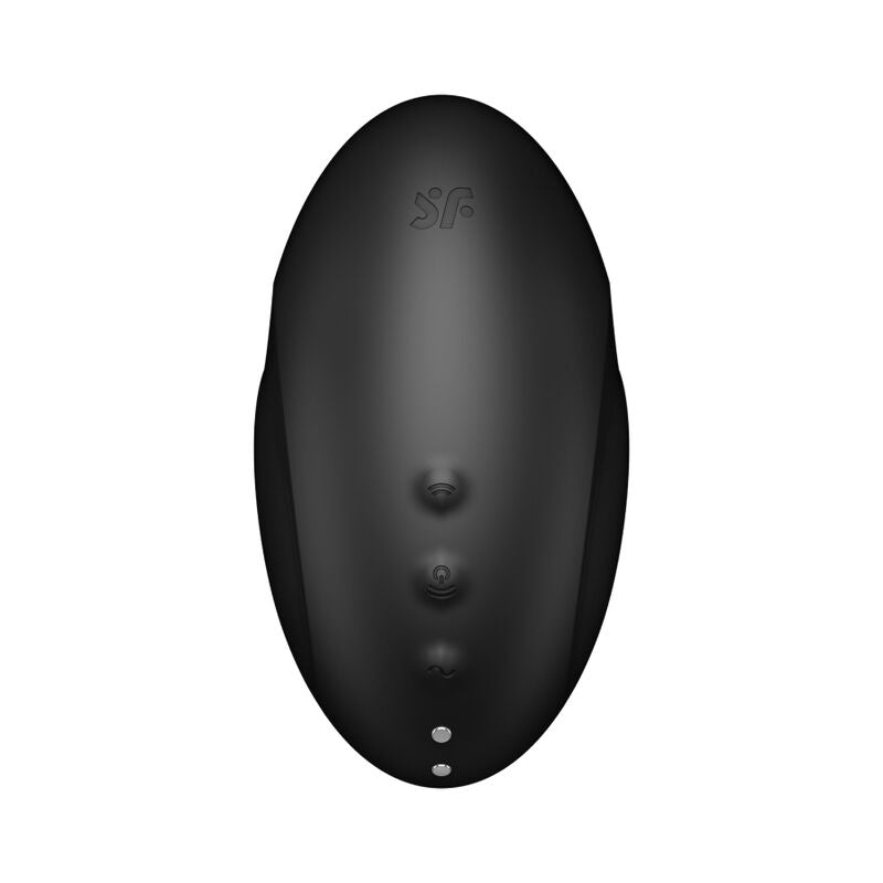 SATISFYER - STIMULATEUR ET VIBRATEUR DE VULVE LOVER 3 NOIR