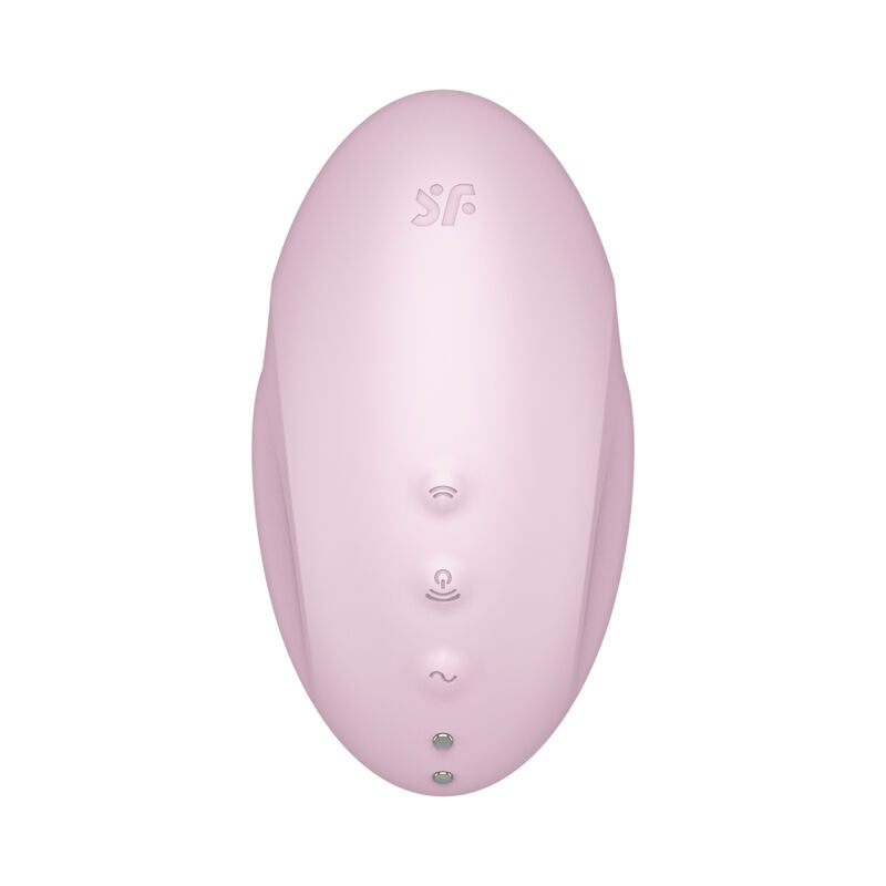 SATISFYER - STIMULATEUR ET VIBRATEUR DE VULVE LOVER 3 NOIR