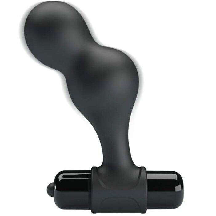 MR PLAY - VIBRATEUR PLUG ANAL EN SILICONE NOIR