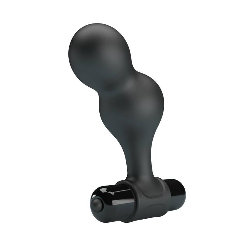 MR PLAY - VIBRATEUR PLUG ANAL EN SILICONE NOIR
