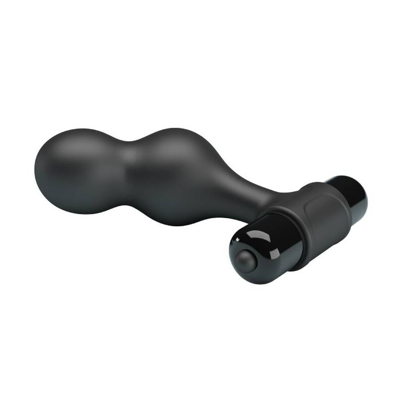 MR PLAY - VIBRATEUR PLUG ANAL EN SILICONE NOIR