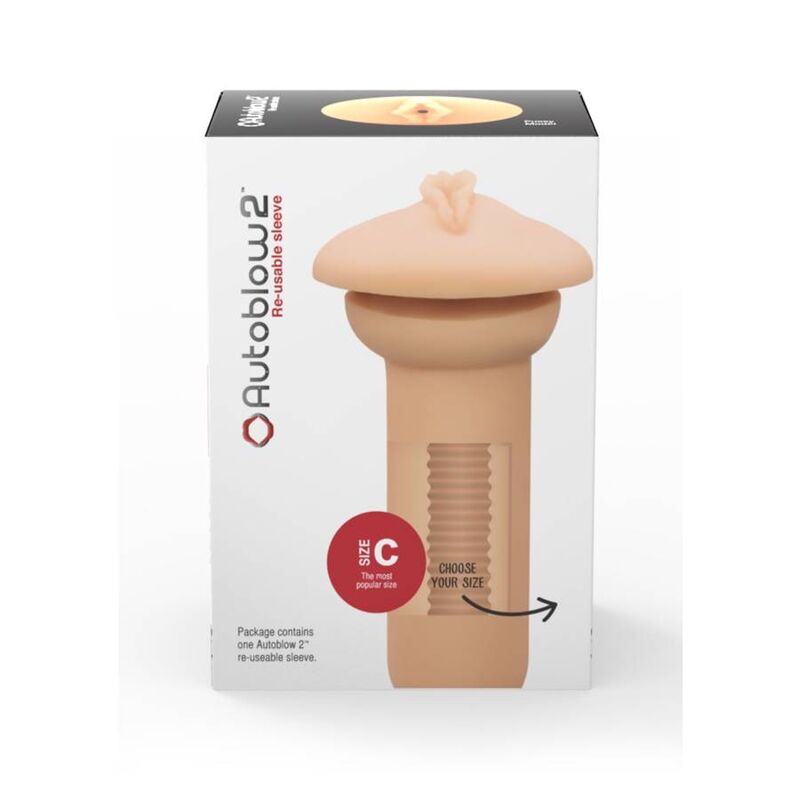 AUTOBLOW - 2+ MANCHES VAGINALES MESURE C