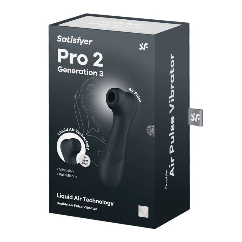 SATISFYER - PRO TECHNOLOGIE 2 GÉNÉRATION 3 LIQUIDE AIR VIN ROUGE