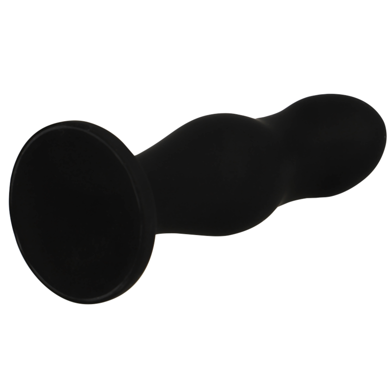 BLACK&SILVER - PLUG ANAL SEAN PREMIUM EN SILICONE NOIR