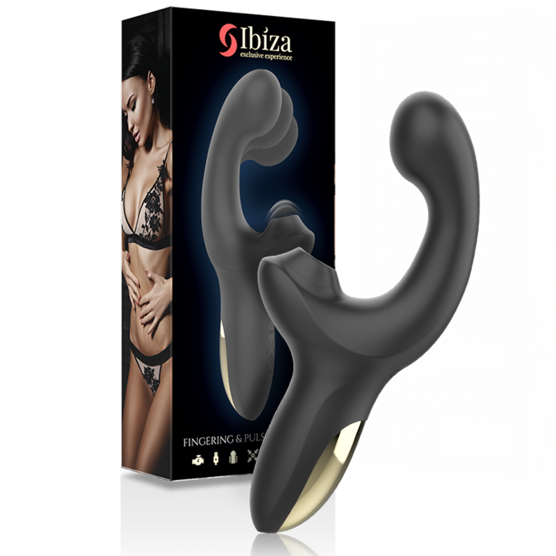 IBIZA - VIBRATEUR AVEC DOIGTS ET POULS