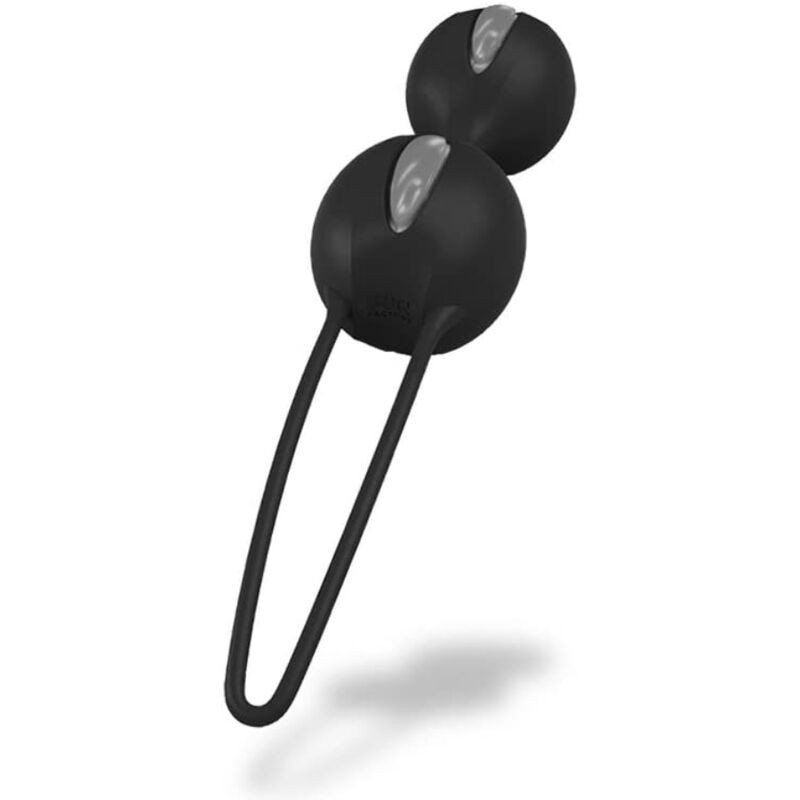 FUN FACTORY - SMARTBALLS DUO GREY/BLACK