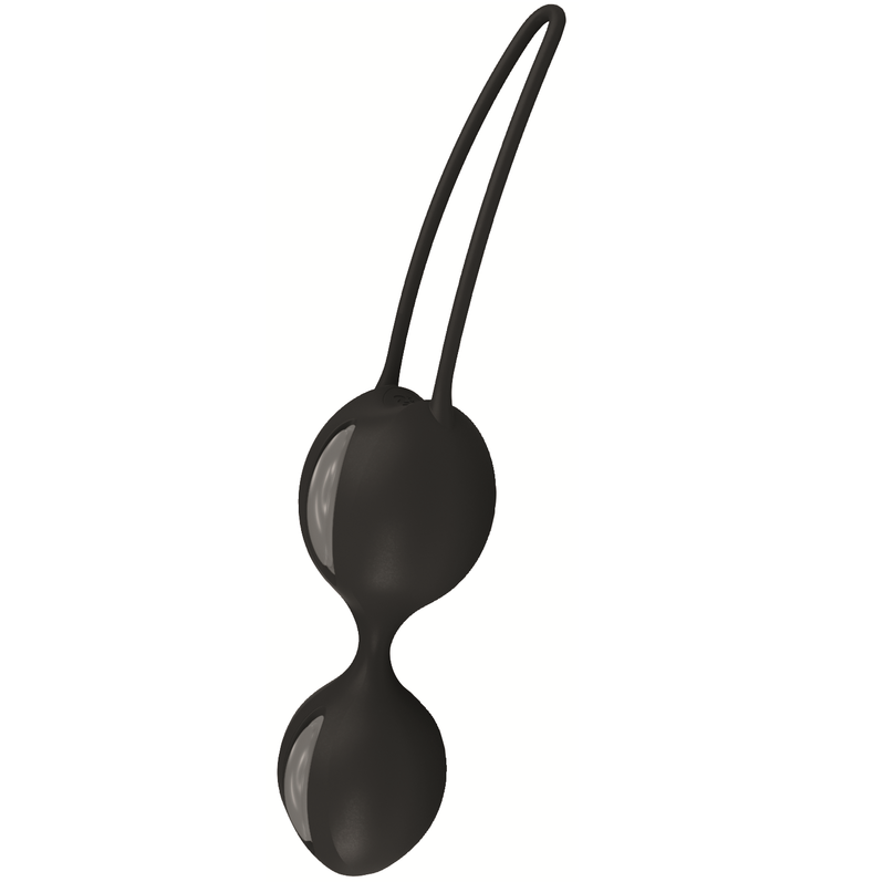 FUN FACTORY - SMARTBALLS DUO GREY/BLACK