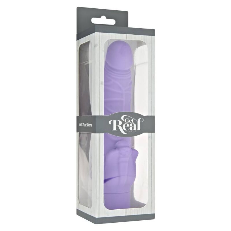 GET REAL - VIBRATEUR STIM VIOLET CLASSIQUE