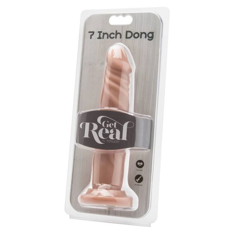 GET REAL - LEATHER DONG 18CM