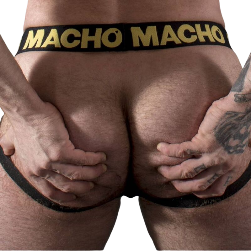 MACHO - MX25AC JOCK JAUNE CUIR S