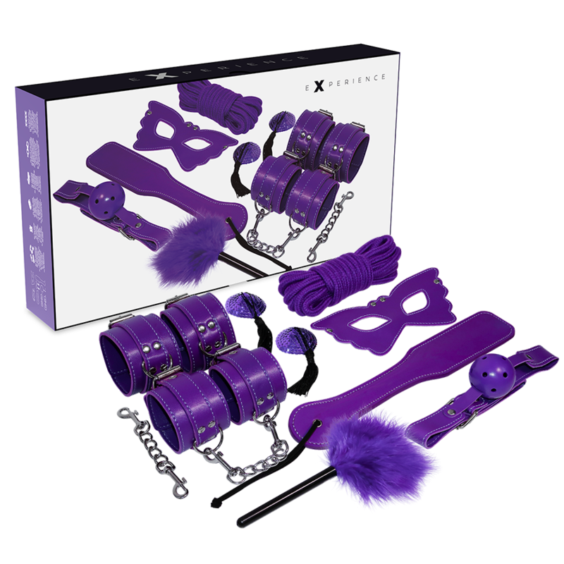 EXPÉRIENCE - KIT FÉTICHE BDSM SÉRIE VIOLET